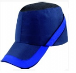 כובע חבטות כחול עם איוורור 